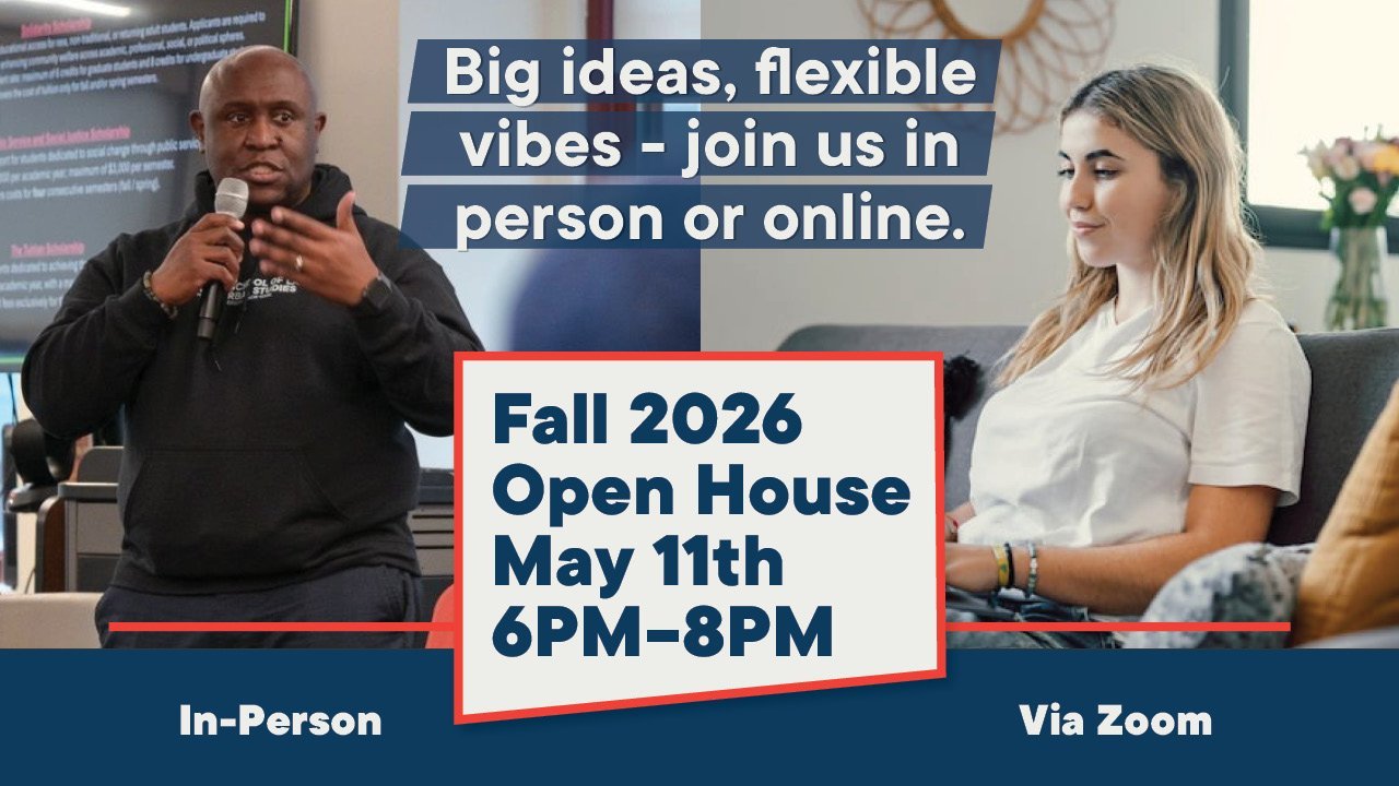 Fall 2026 Open House May 11, 6PM-8PM