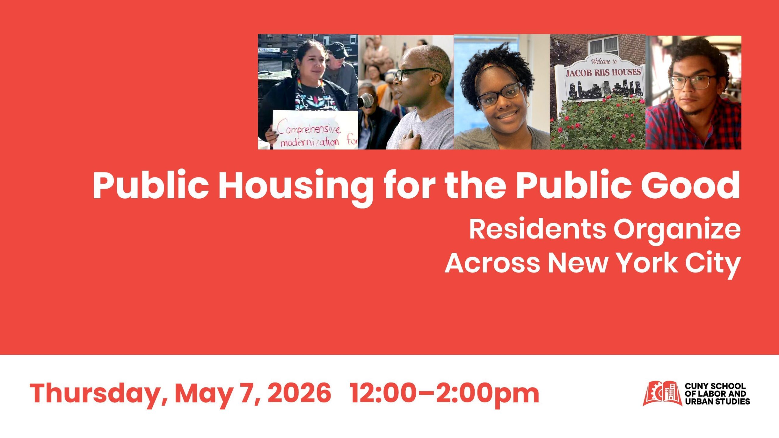 Public Housing for the Public Good Residents Organize Across New York City